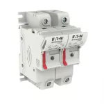 CH142DIU Podstawa wkł. cyl. 14x51, 2p, 50A, 690 Vac, wskaźnik