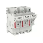 CH143DIU Podstawa wkł. cyl. 14x51, 3p, 50A, 690 Vac, wskaźnik