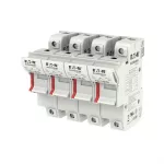 CH141DNIU Podstawa wkł. cyl. 14x51, 1p+1N, 50A, 690 Vac, wskaźnik