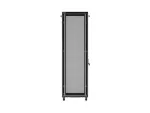 SZAFA INSTALACYJNA RACK STOJĄCA 19" 42U 600X800 CZARNA DRZWI PERFOROWANE LANBERG (FLAT PACK)