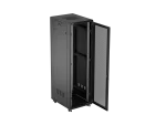 SZAFA INSTALACYJNA RACK STOJĄCA 19" 42U 600X800 CZARNA DRZWI PERFOROWANE LANBERG (FLAT PACK)