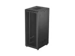 SZAFA INSTALACYJNA RACK STOJĄCA 19" 42U 800X1000 CZARNA DRZWI PERFOROWANE LANBERG (FLAT PACK)