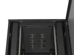 SZAFA INSTALACYJNA RACK STOJĄCA 19" 42U 800X1000 CZARNA DRZWI PERFOROWANE LANBERG (FLAT PACK)