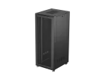 SZAFA INSTALACYJNA RACK STOJĄCA 19" 42U 800X1000 CZARNA DRZWI PERFOROWANE LANBERG (FLAT PACK)