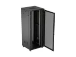 SZAFA INSTALACYJNA RACK STOJĄCA 19" 42U 800X800 CZARNA DRZWI PERFOROWANE LANBERG (FLAT PACK)