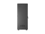 SZAFA INSTALACYJNA RACK STOJĄCA 19" 42U 800X800 CZARNA DRZWI PERFOROWANE LANBERG (FLAT PACK)