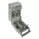 EBH00O3TS5 Rozłącznik bezpiecznikowy poziomy, 160 A, AC 690 V, NH00, AC23B, 3P, IEC, zaciski mostkowe