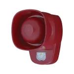 SYG1/R1/LX-W/WF Sygn. Opt.-Akust. Symphoni LX, IP33C, czerwona obudowa, białe swiatło