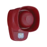 SYG1/R1/LX-W/WF Sygn. Opt.-Akust. Symphoni LX, IP33C, czerwona obudowa, białe swiatło