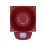 SY Base-LX-W/RF/R1/WP + SY/R1 VDS G2 Sygnalizator Optyczno-Akustyczny Symphoni LX Ścienny, czerwona obudowa, czerwone światło IP66