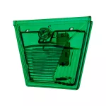 X10/CE/M2B/GL X10 midi, część optyczna, zielona soczewka