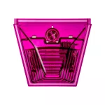 X10/CE/M1B/ML X10 mini, część optyczna, soczewka w kolorze magenta