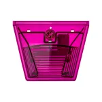 X10/CE/M2B/ML X10 midi, część optyczna, soczewka w kolorze magenta