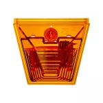 X10/CE/M1B/AL X10 mini, część optyczna, bursztynowa soczewka