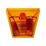 X10/CE/M1B/AL X10 mini, część optyczna, bursztynowa soczewka