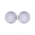 CB/2/W Podstawa COMBI, podwójna, biała gł.