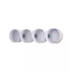 CB/4/W Podstawa COMBI, poczwórna, biała gł.