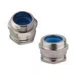 CAP602174 Dławnica brąz niklowany z nakrętką PG 21