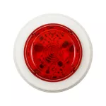 SOLX/RF/RL/W1/D Solista Maxi, Biała obudowa, Czerwone światło, głęboka podstawa