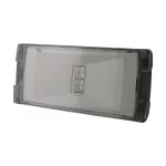 40071354877 Oprawa awaryjna Atlantic LED R 1-8h/D, H, IP65, asymetryczny, do -20°C, CNBOP