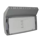 40071354879 Oprawa awaryjna Outdoor Wall 1-8h/D H, IP65, asymetryczny, do -20°C, CNBOP