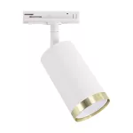 Oprawa do zamontowania na szynoprzewodzie OSLO TRA GU10 WHITE/GOLDEN