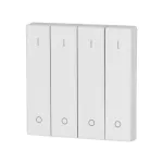 CWIZ-04/48 Klawisz poczwórny, biały, połysk, 1/0