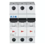 PL6-B6/3 Wyłącznik nadprądowy 6kA, In=6A, char. B, 3-bieg. seria PL6