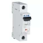 PL6-C4/1 Wyłącznik nadprądowy 6kA, In=4A, char. C, 1-bieg. seria PL6