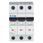 PL6-C2/3 Wyłącznik nadprądowy 6kA, In=2A, char. C, 3-bieg. seria PL6