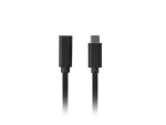 PRZEDŁUŻACZ USB-C M/F 3.1 0.5M CZARNY LANBERG