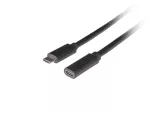 PRZEDŁUŻACZ USB-C M/F 3.1 1.5M CZARNY LANBERG