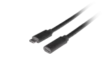 PRZEDŁUŻACZ USB-C M/F 3.1 1.5M CZARNY LANBERG