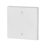 CWIZ-01/58 Klawisz pojedynczy, biały, połysk, roletowy