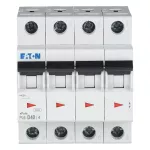 PL6-D40/4 Wyłącznik nadprądowy 6kA, In=40A, char. D, 4-bieg. seria PL6