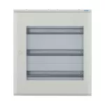 BF-OT-3/72-P Rozdzielnice natynk; drzwi transparentne