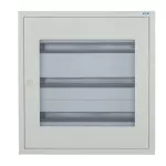 BF-UT-3/72-P Rozdzielnice podtynk;drzwi transparentne