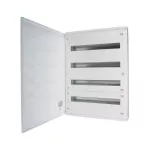 BF-O-2/48-C Metalowa rozdzielnica natynkowa, dwurzędowa.