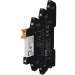 Przekaźnik interfejsowy 1P, zasilanie 12 V DC, 6A, 1/3S z gniazdem GN-1P-24