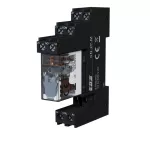 Przekaźnik interfejsowy 2P, zasilanie 24 V DC, 12A, 1S z gniazdem GN-2P-M