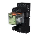 Przekaźnik interfejsowy 4P, zasilanie 230 V DC, 5A, 1S z gniazdem GN-4P