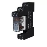 Przekaźnik 2xNO/NC, obciążalność (na kanał) 12A/277V AC lub 12A/30V DC, napięcie zasilania cewki 230V AC