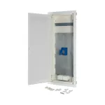 KLV-60HWM-W-SF Rozdzielnica multimedialna podtynk. G-K IP30 1x14 superpłaska, drzwi wifi