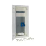 KLV-48UPM-W-SF Rozdzielnica multimedialna podtynk. G-K IP30 1x14 superpłaska, drzwi wifi