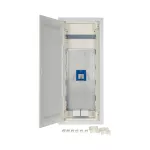 KLV-60UPM-W-SF Rozdzielnica multimedialna podtynk. IP30 1x14 superpłaska, drzwi wifi