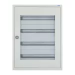 BF-UT-4/96-P Rozdzielnice podtynk;drzwi transparentne