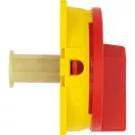 SVB-P3 Pokrętło, czerwone, blok. na kłódkę, dla P3