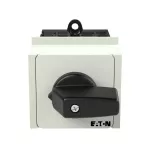 T0-4-15682/IVS Przełącznik Zał.-Wył., 6 bieg. + 1 NO + 1 NC, 20 A, 90 °, montaż na szynę TH, pokrętło czarne bez możliwości blokady