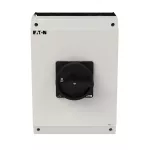 P3-100/I5/SVB-SW/N Rozłącznik główny, 3 bieg.+N, 100 A, w obudowie IP65, pokrętło czarne z blokadą na kłódkę