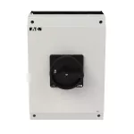 P3-100/I5/SVB-SW/N Rozłącznik główny, 3 bieg.+N, 100 A, w obudowie IP65, pokrętło czarne z blokadą na kłódkę